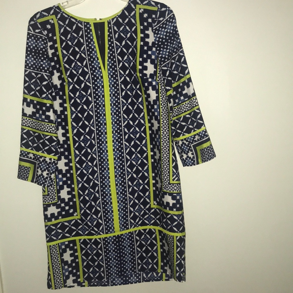 vince camuto long sleeve mini dress - nwot
